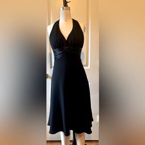 Jones Wear Black Cocktail Dress
